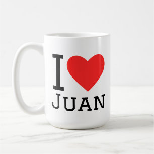 Ich liebe Juan Kaffeetasse