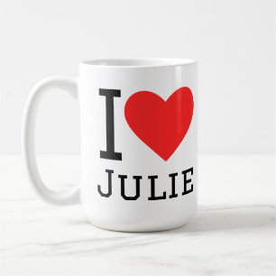 Ich liebe Julie Kaffeetasse
