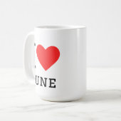 Ich liebe Juni Kaffeetasse (Vorderseite Links)