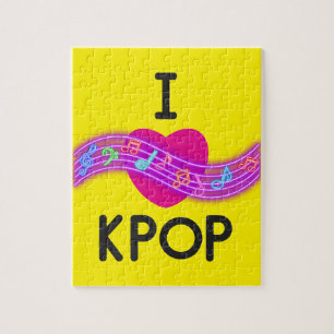 Ich liebe K-Pop Puzzle