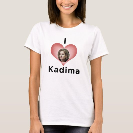 "Ich Liebe Kadima " T-Shirt (Vorderseite)