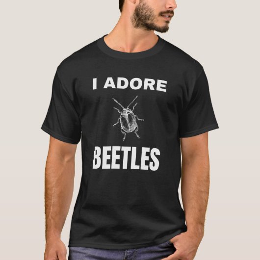 Ich liebe Käfer T-Shirt (Vorderseite)