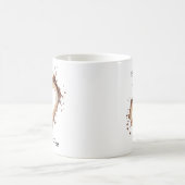 Ich Liebe Kaffee, aber erst Kaffee, Herzform, Spaß Kaffeetasse (Mittel)