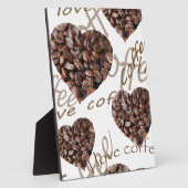"Ich Liebe Kaffee!" Fotoplatte (Seite)
