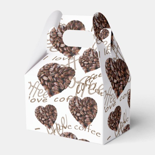 Ich Liebe Kaffee! Geschenkschachtel (Rückseite)