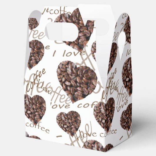 Ich Liebe Kaffee! Geschenkschachtel (Geöffnet)