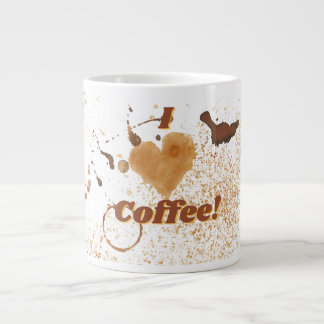 Ich Liebe Kaffee, Kaffee verkleidet Jumbo-Tasse