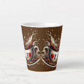 ich liebe kaffee milchtasse (Vorderseite)