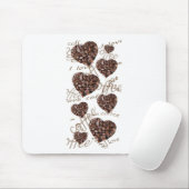 Ich Liebe Kaffee! Mousepad (Mit Mouse)