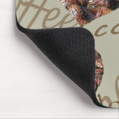 Ich Liebe Kaffee! Mousepad (Ecke)