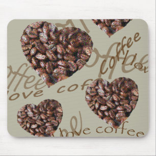 Ich Liebe Kaffee! Mousepad