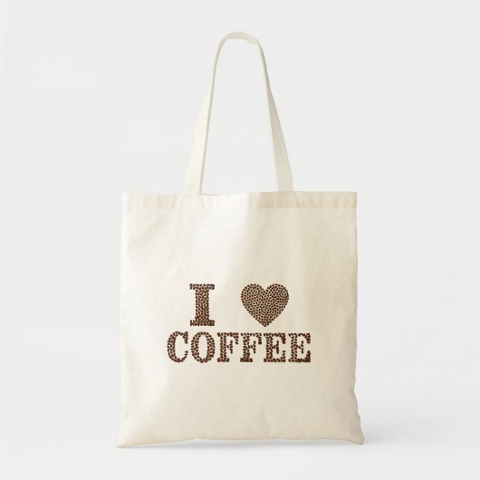 Ich Liebe Kaffee Tasche ! (Vorne)