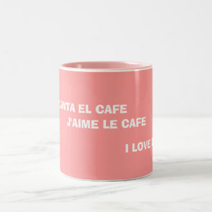 "Ich Liebe-Kaffee-" Tasse