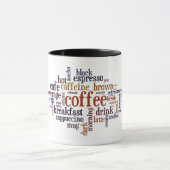 Ich liebe Kaffee Tasse (Zentrum)