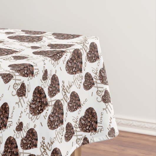 Ich Liebe Kaffee! Tischdecke (Beispiel)