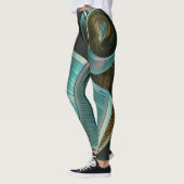 Ich Liebe Kaffee und Bücher Leggings (Links)