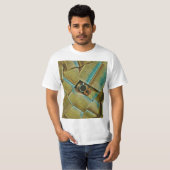 Ich Liebe Kaffee und Bücher T-Shirt (Vorne ganz)