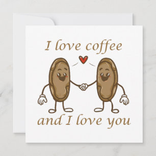 Ich Liebe Kaffee und ich Liebe Sie