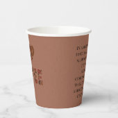 Ich liebe Kaffee Zitat Pappbecher (Links)