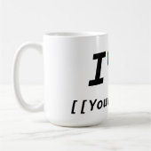 Ich liebe kaffeetasse (Links)