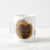 Ich Liebe Kaffeetasse (Vorderseite Links)