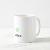 Ich liebe Kaffeetext Tasse (VorderseiteRechts)
