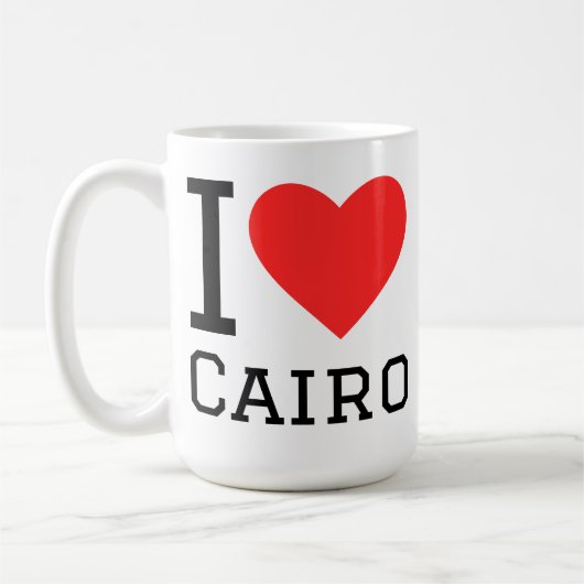 Ich liebe Kairo Kaffeetasse (Links)