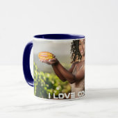 ICH LIEBE KAKAO TASSE (Vorderseite Links)