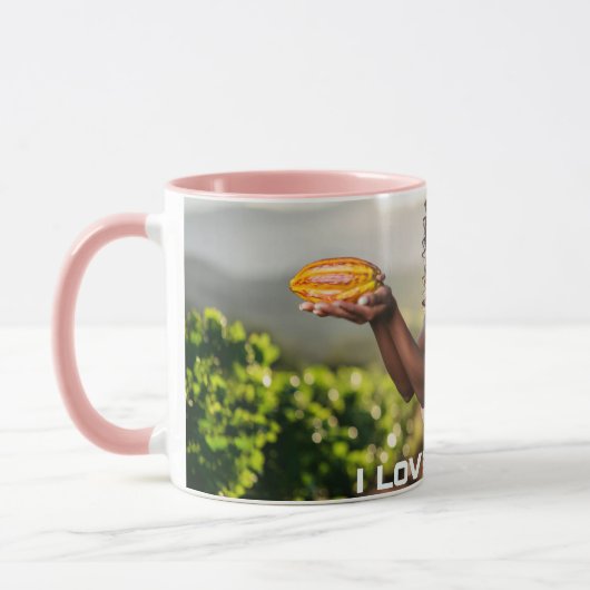 ICH LIEBE KAKAO TASSE (Links)