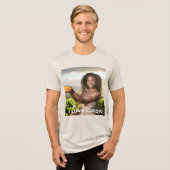 ICH LIEBE KAKAO Tri-Blend SHIRT (Vorderseite voll)