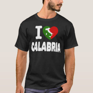 Ich liebe Kalabrien ,( Ich Herz Kalabrien) T-Shirt