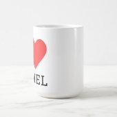Ich liebe Kamel Kaffeetasse (Mittel)