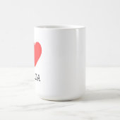 Ich liebe Kanada Kaffeetasse (Mittel)