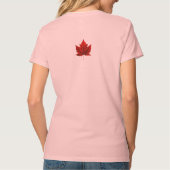Ich Liebe Kanada T - Shirt Women's Canada Souvenir (Rückseite)