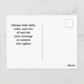 Ich liebe Karneval! Postkarte (Rückseite)
