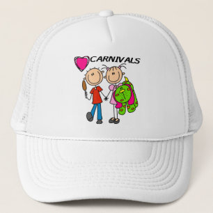 Ich liebe Karneval T-Shirts und Geschenke Truckerkappe