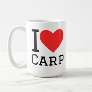 Ich liebe Karpfen Kaffeetasse