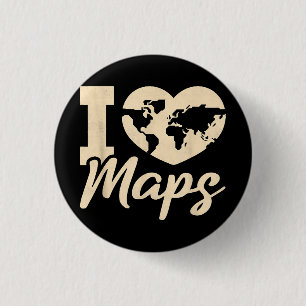 Ich liebe Karten, Geographie Button