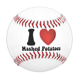 Ich liebe Kartoffelbrei Thanksgiving-Abendessen-Ge Baseball