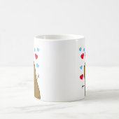 Ich liebe Kartoffeln Kaffeetasse (Mittel)