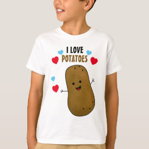 Ich liebe Kartoffeln T-Shirt