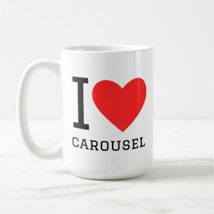 Ich liebe Karussell Kaffeetasse