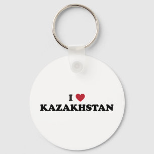 Ich liebe Kasachstan Schlüsselanhänger