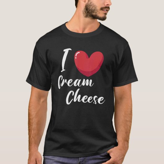 Ich liebe Käse T-Shirt (Vorderseite)