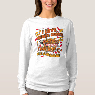 Ich liebe Käsebruch! T-Shirt