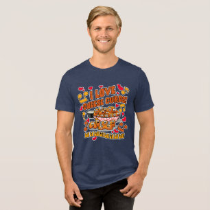 Ich Liebe Käsekorden! Tri-Blend Shirt