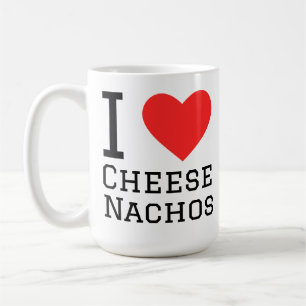 Ich liebe Käsenachos Kaffeetasse