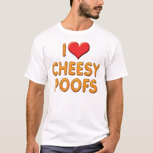 Ich liebe Käsige Puffs T-Shirt