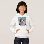 Ich Liebe Katzen! Hoodie (Vorne ganz)