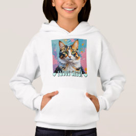 Ich Liebe Katzen! Hoodie